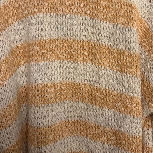 Madewell Women's Baez Pullover Sweater Long Sleeve in Stripe Size XL - Picture 5 of 5